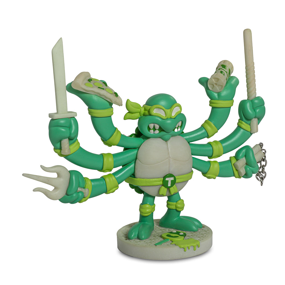 Con Exclusive Teenage Mutant Ninja Turtles Tmnt Guru Resin Art Figure by Chogrin Radioactive Ooze Edition