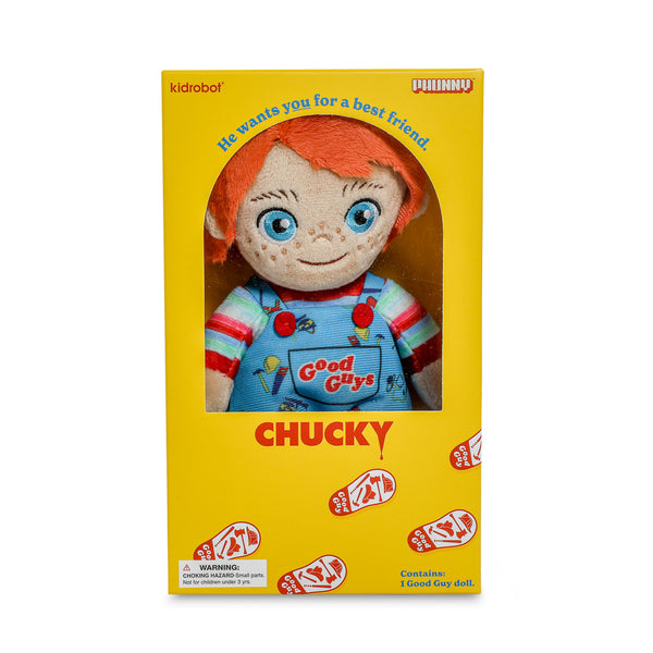 Child s Play 2 Good Guy Chucky Standing Phunny Plush in Box Kidrobot