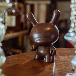 Kidrobot RAW Black Walnut 8" Wood Dunny (Limited Edition of 1000) (PRE-ORDER)