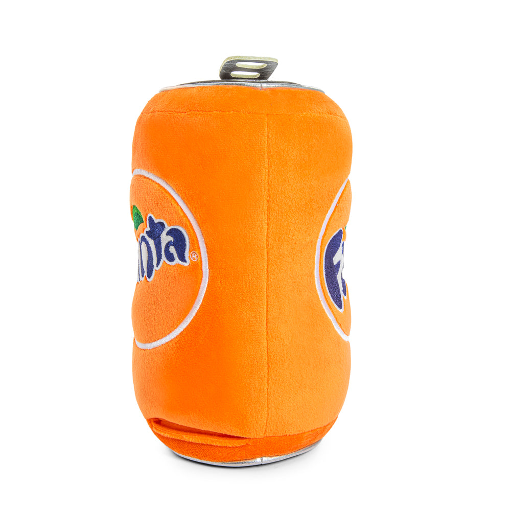 Yummy World & Fanta® 10” Fanta Orange Soda Can Plush with Sound - Kidrobot