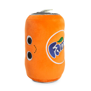 Yummy World & Fanta® 10” Fanta Orange Soda Can Plush with Sound - Kidrobot