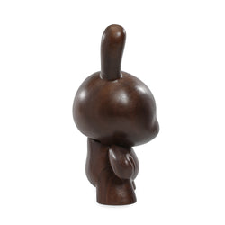 Kidrobot RAW Black Walnut 8" Wood Dunny (Limited Edition of 1000) - Kidrobot