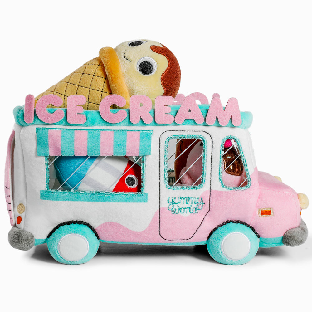 Yummy World Ice Cream Truck Interactive Plush with Sound - Kidrobot