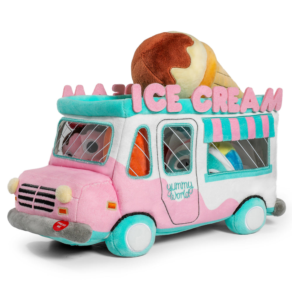 Yummy World Ice Cream Truck Interactive Plush with Sound - Kidrobot