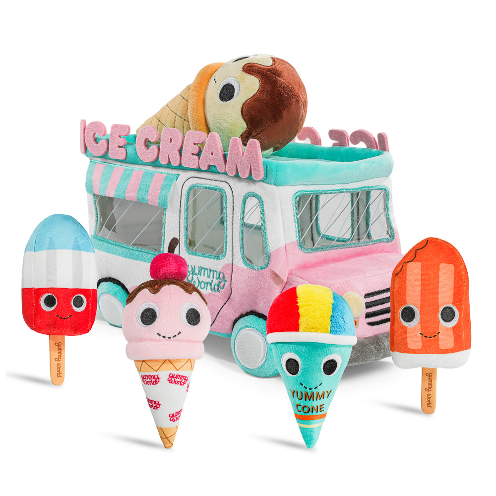 Yummy World Ice Cream Truck Interactive Plush with Sound - Kidrobot