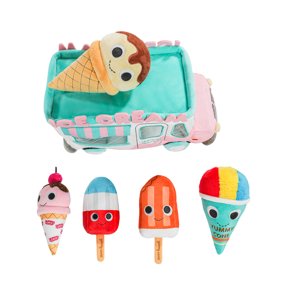 Yummy World Ice Cream Truck Interactive Plush with Sound - Kidrobot