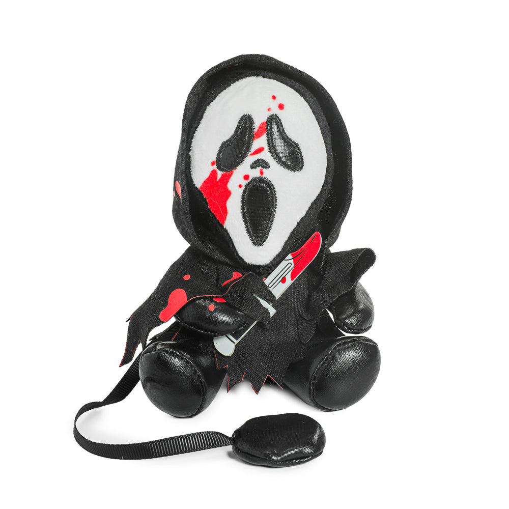 Ghost Face Plush Shoulder Phunny (Bloody Version with Knife) - Kidrobot