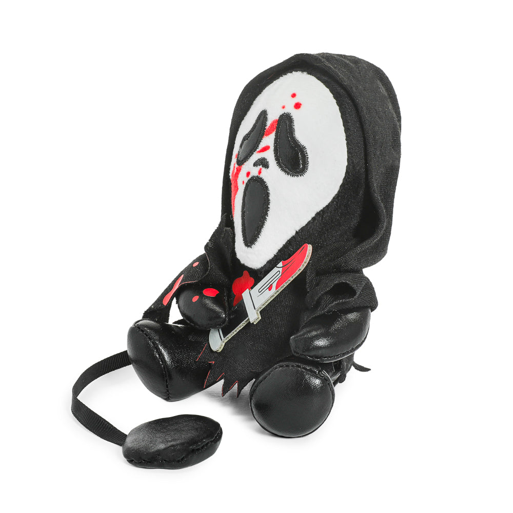 Ghost Face Plush Shoulder Phunny (Bloody Version with Knife) - Kidrobot