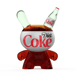 Kidrobot & Diet Coke® 8" Resin Dunny Art Figure - Limited Edition of 1000 - Kidrobot