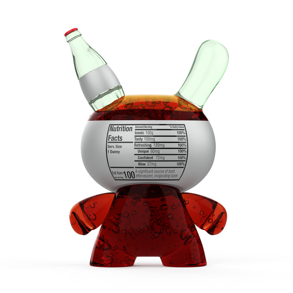 Kidrobot & Diet Coke® 8" Resin Dunny Art Figure - Limited Edition of 1000 - Kidrobot