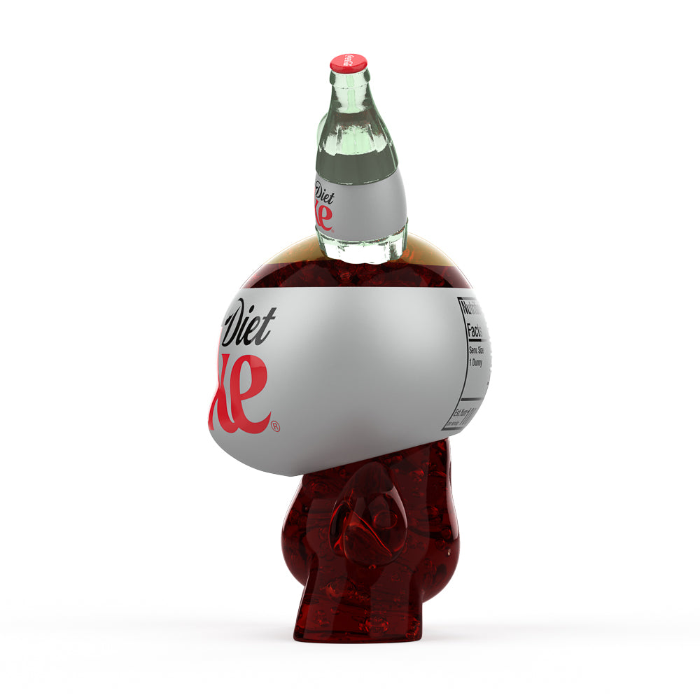 Kidrobot & Diet Coke® 8" Resin Dunny Art Figure - Limited Edition of 1000 - Kidrobot