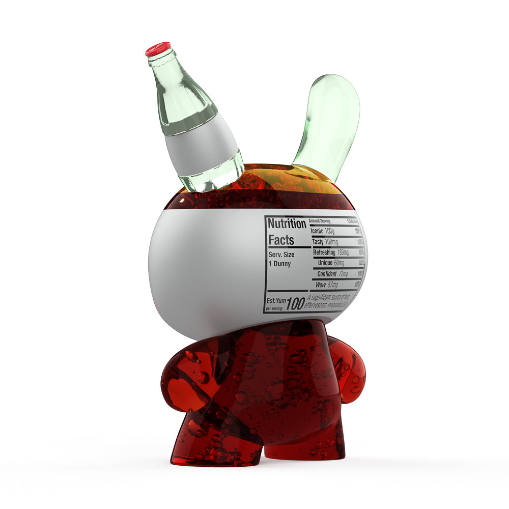 Kidrobot & Diet Coke® 8" Resin Dunny Art Figure - Limited Edition of 1000 - Kidrobot