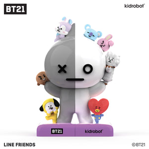 BT21 - UNIVERSTAR Friends 10" Bookends - Kidrobot