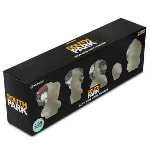 2024 CON EXCLUSIVE: South Park Goth Kids Vinyl Mini Figures 5-Pack (Glow-in-the-Dark Limited Edition of 500) - Kidrobot