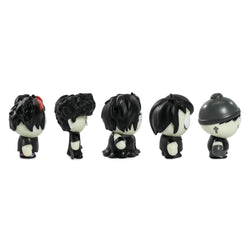 2024 CON EXCLUSIVE: South Park Goth Kids Vinyl Mini Figures 5-Pack (Glow-in-the-Dark Limited Edition of 500) - Kidrobot