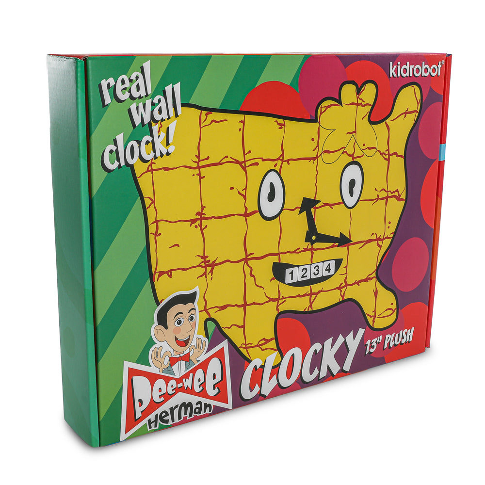 Pee-wee's Playhouse Clocky Wall Clock Interactive Plush (PRE-ORDER)