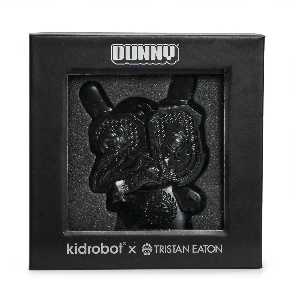 20th Anniversary Solid Metal Dunny Keychain - “Shock Black” by Tristan Eaton (Limited Edition of 200) - Kidrobot