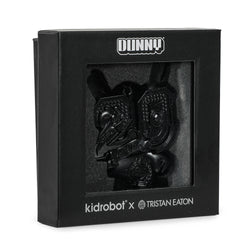 20th Anniversary Solid Metal Dunny Keychain - “Shock Black” by Tristan Eaton (Limited Edition of 200) - Kidrobot