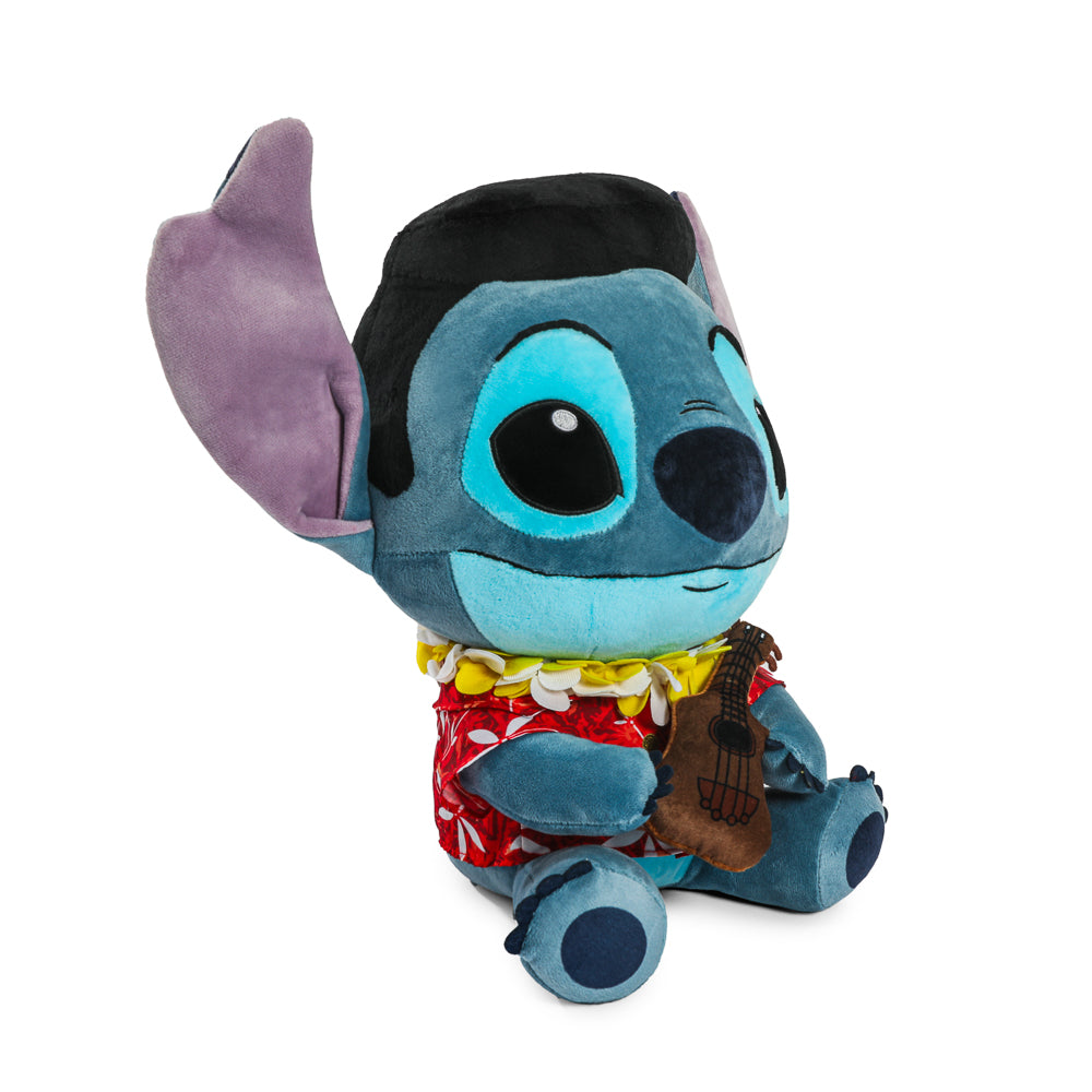 Disney Lilo & Stitch - Elvis Blue Hawaiian Stitch HugMe Plush with Shake Action - Kidrobot