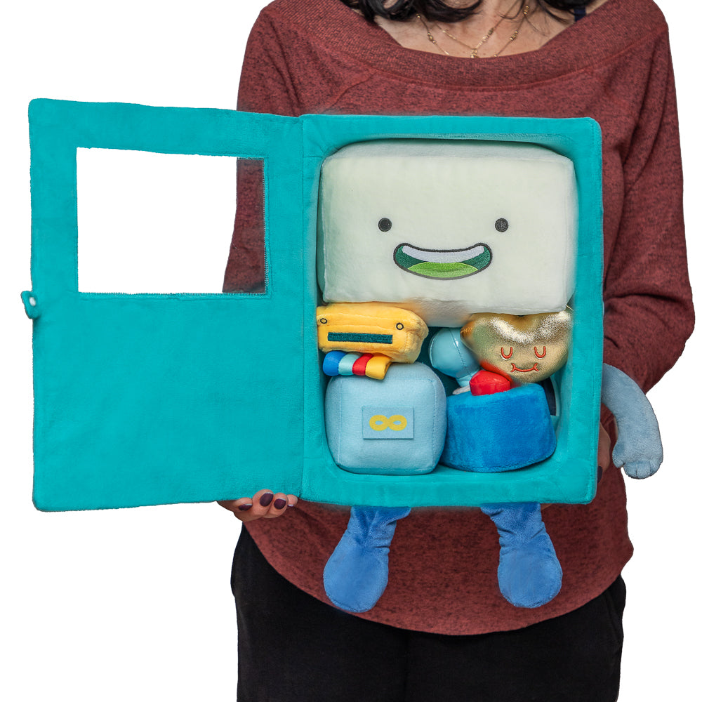 Adventure Time - BMO 12" Glow-in-the-Dark Interactive Plush - Kidrobot