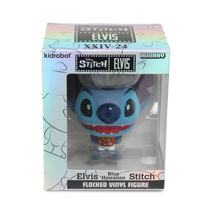 Disney Stitch - Hawaiian Elvis Bhunny 4” Flocked Vinyl Figure - Kidrobot