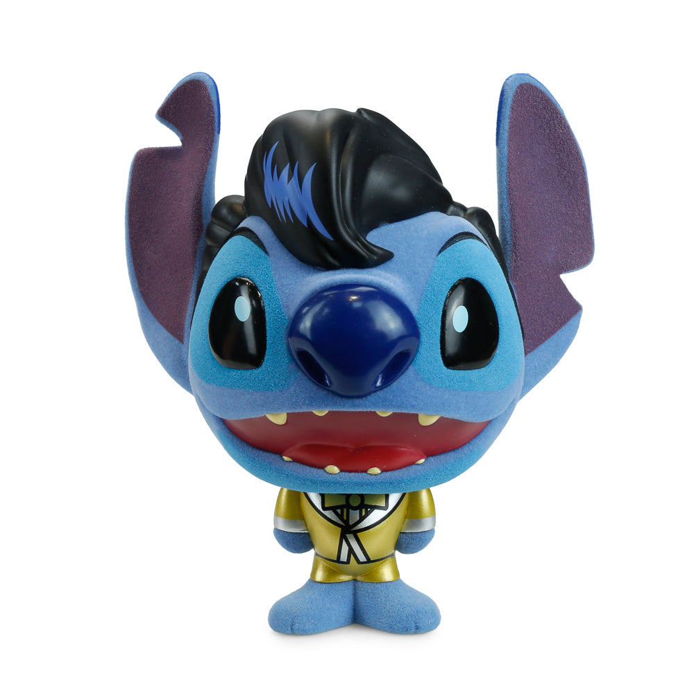 Disney Stitch - Gold Suit Elvis Bhunny 4” Flocked Vinyl Figure - Kidrobot