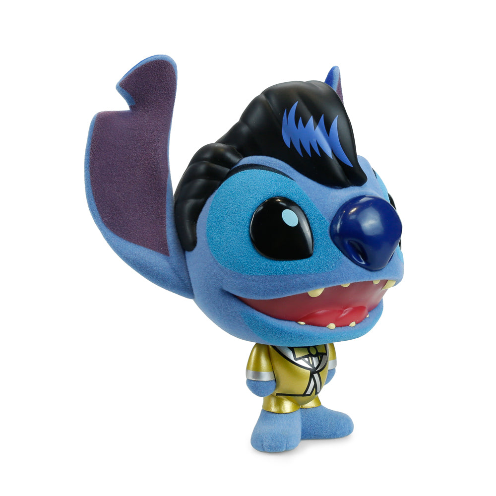 Disney Stitch - Gold Suit Elvis Bhunny 4” Flocked Vinyl Figure - Kidrobot