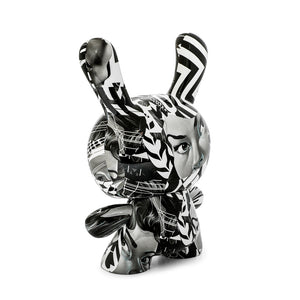 20th Anniversary Monochromic Dunny 8" Art Figure by Tristan Eaton (Limited Edition of 1000) - Kidrobot