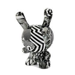 20th Anniversary Monochromic Dunny 8" Art Figure by Tristan Eaton (Limited Edition of 1000) - Kidrobot