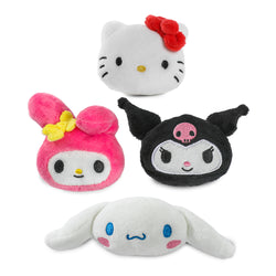 Hello Kitty® and Friends - Plush Pin 4-Pack Bundle - Hello Kitty, My Melody, Cinnamoroll, Kuromi - Kidrobot