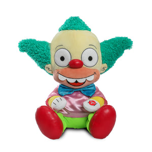 The Simpsons - Krusty the Clown 13" Plush with Sound - Kidrobot