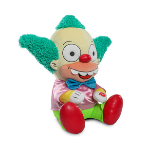 The Simpsons - Krusty the Clown 13" Plush with Sound - Kidrobot