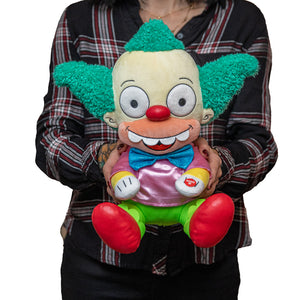 The Simpsons - Krusty the Clown 13" Plush with Sound - Kidrobot