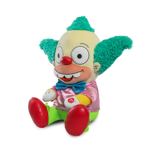 The Simpsons - Krusty the Clown 13" Plush with Sound - Kidrobot