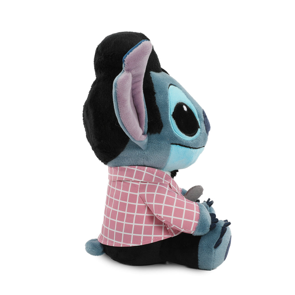 Disney Stitch - Pink-Checkered Elvis Phunny Plush - Kidrobot