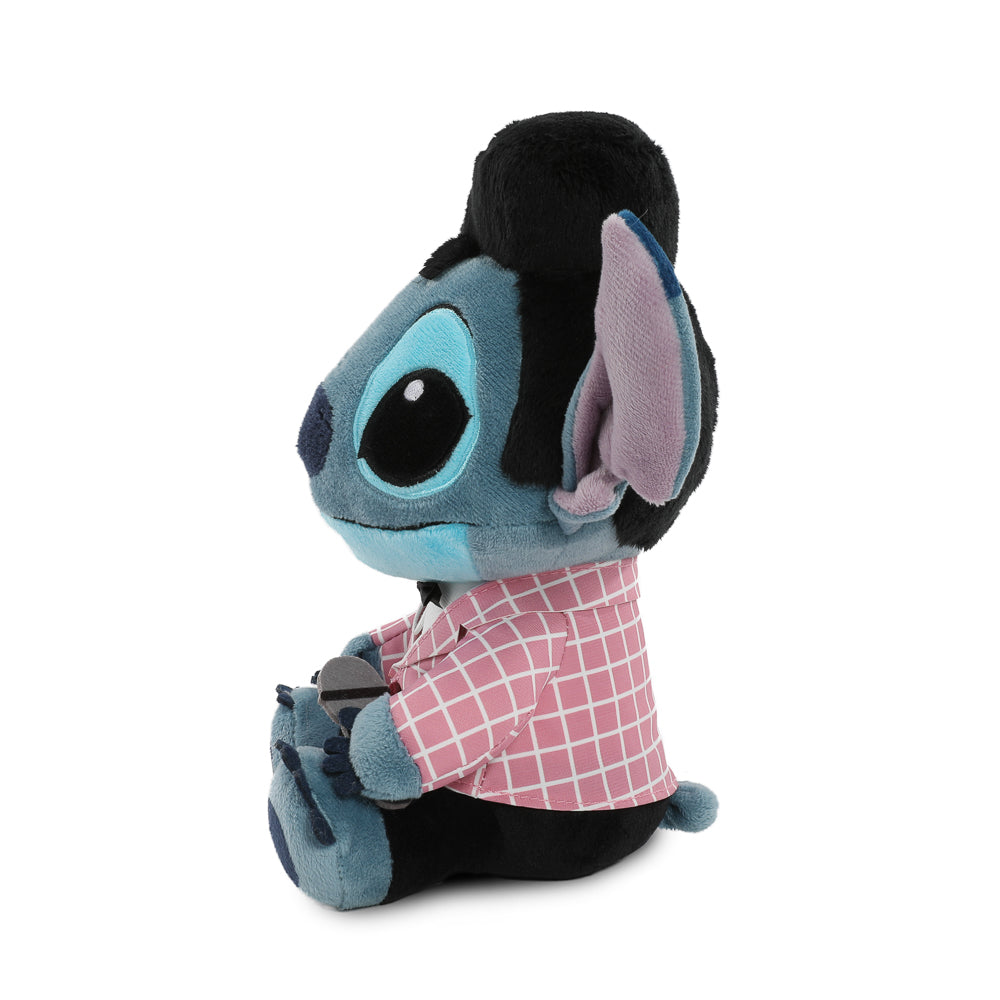 Disney Stitch - Pink-Checkered Elvis Phunny Plush - Kidrobot