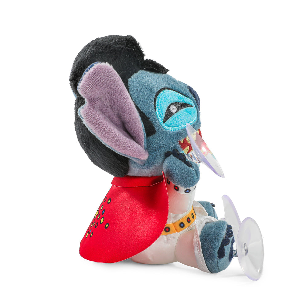 Disney Stitch – White Jumpsuit Elvis Plush Window Clinger - Kidrobot