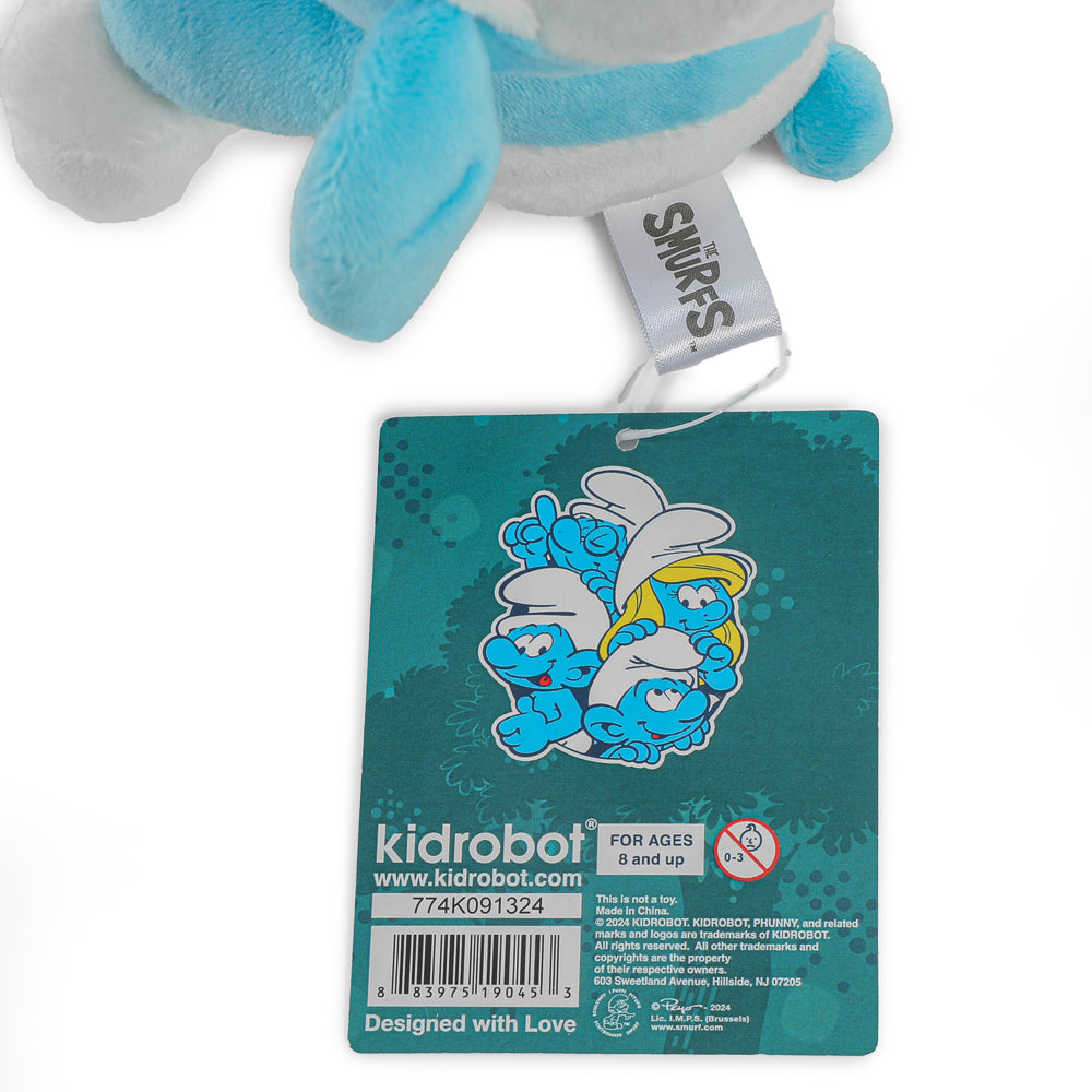 The Smurfs - Clumsy Smurf Phunny Plush - Kidrobot