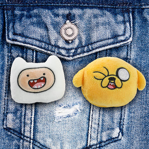 Adventure Time - Jake & Finn Plush Pin 2-Pack - Kidrobot