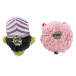 The Powerpuff Girls - Mojo Jojo & HIM Plush Pin 2-Pack - Limited edition of 500 (PRE-ORDER)