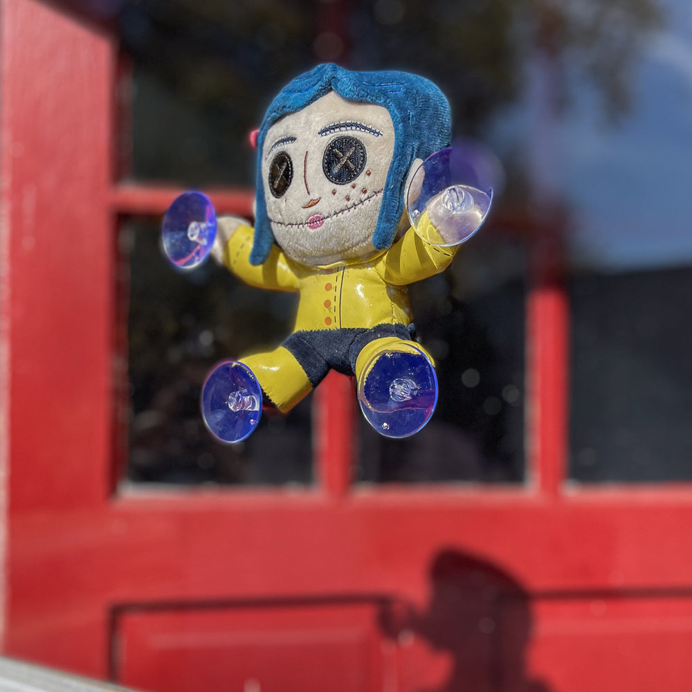 Coraline - Button-Eyed Coraline Plush Window Clinger - Kidrobot