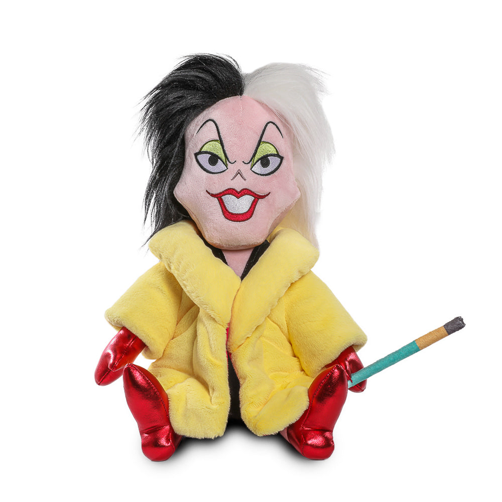 Disney 101 Dalmatians - Cruella de Vil 13” Plush - Kidrobot