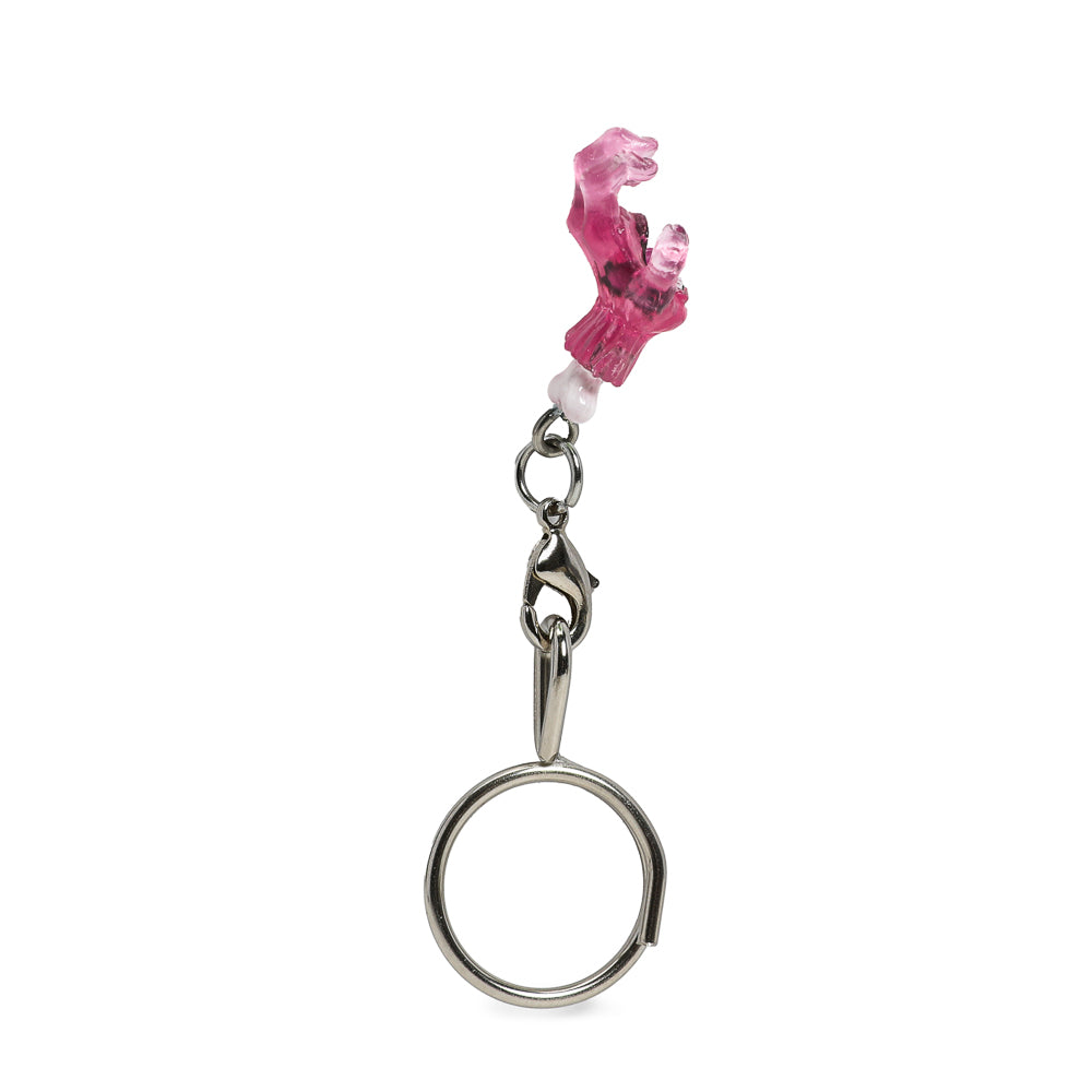 Santa Cruz Skateboards - 40th Anniversary Screaming Hand Blind Box Keychain Series - Ghost Pink - Kidrobot