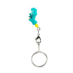 Santa Cruz Skateboards - 40th Anniversary Screaming Hand Blind Box Keychain Series - Teal - Kidrobot