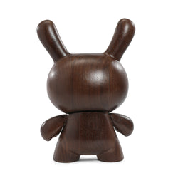 Kidrobot RAW Black Walnut 8" Wood Dunny (Limited Edition of 1000) - Kidrobot