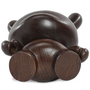 Kidrobot RAW Black Walnut 8" Wood Dunny (Limited Edition of 1000) - Kidrobot