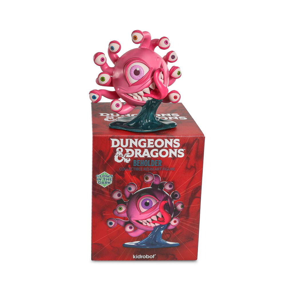 Dungeons & Dragons: Beholder 7" Resin Figure - Glow-In-The-Dark Edition by Kidrobot