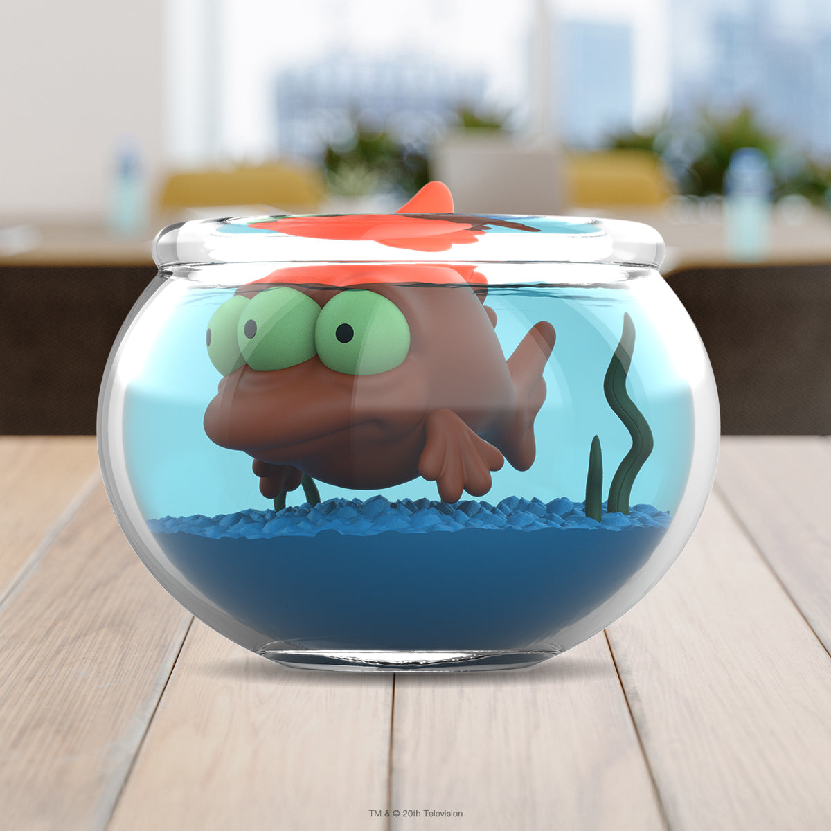 The Simpsons - Blinky in Fish Bowl 5.5” Vinyl Art Figure - Kidrobot