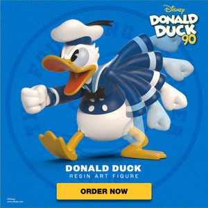 Disney Donald Duck 90th Year Celebration Resin Art Figure (PRE-ORDER) - Kidrobot