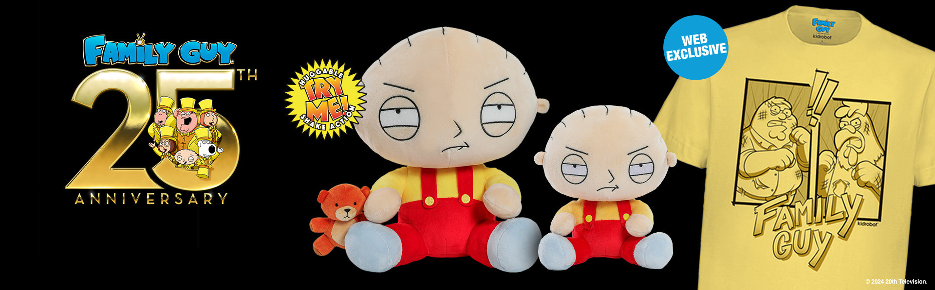 Family Guy x Kidrobot Collection - 25th Anniversary of Family Guy